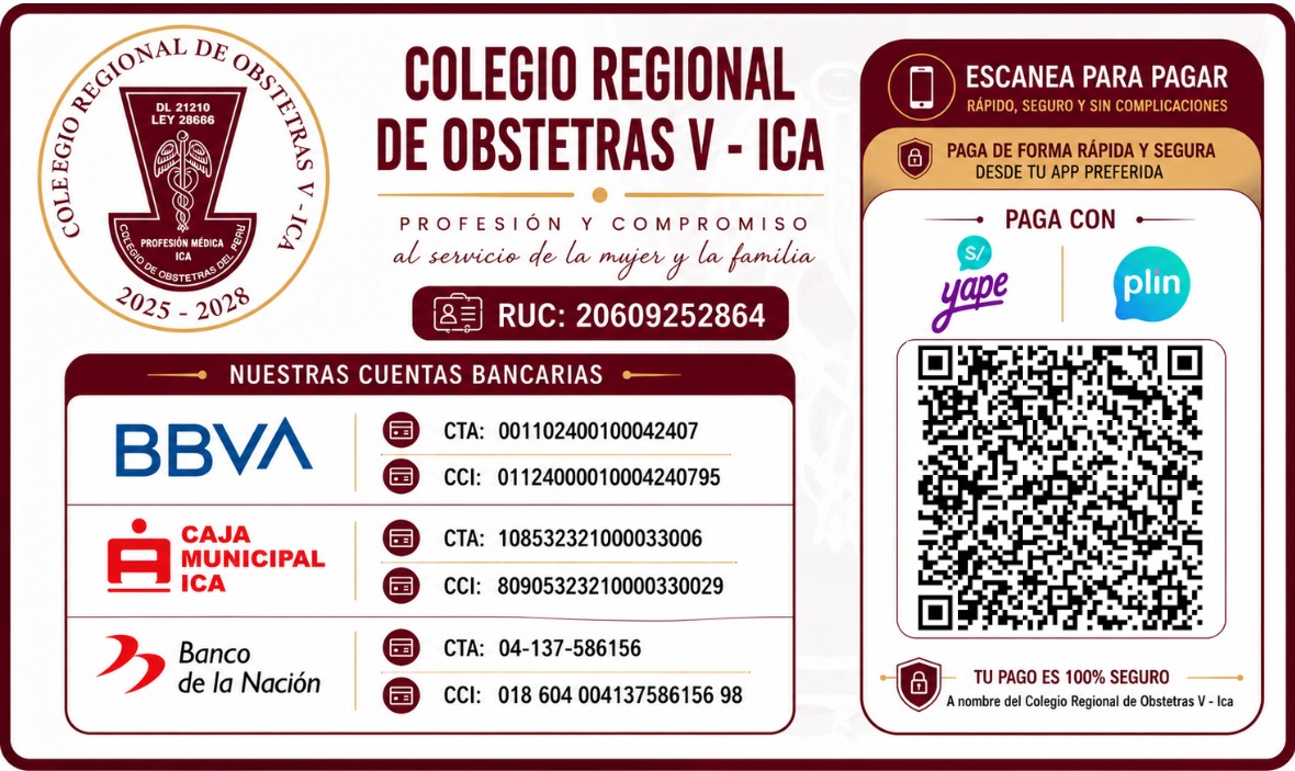 #Comunicado | DISPONIBLE PAGOS AL CRO V-ICA MEDIANTE QR